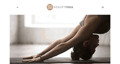 Desktop Screenshot of hotsculptyoga.com